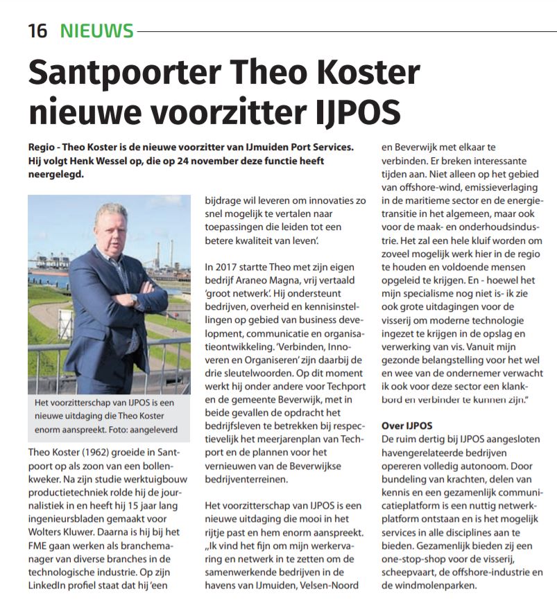 project Theo Koster voorzitter IJPOS  bron: Jutter Hofgeest